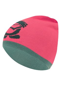 Trollkids Dwustronna czapka beanie &quot;Troll&quot; w kolorze koralowo-zielonym ze sklepu Limango Polska w kategorii Czapki dziecięce - zdjęcie 186809671