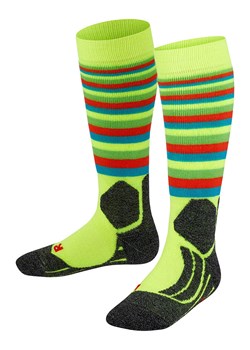 Falke Skarpety funkcyjne &quot;Intermediate Stripes&quot; w kolorze żółtym ze sklepu Limango Polska w kategorii Skarpetki dziecięce - zdjęcie 186809862