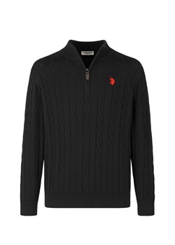 U.S. Polo Assn. Sweter w kolorze czarnym ze sklepu Limango Polska w kategorii Swetry męskie - zdjęcie 186809892