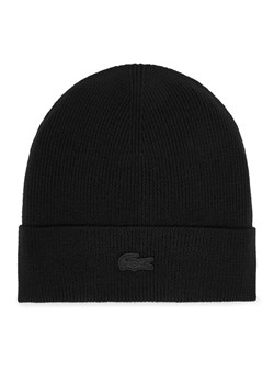 Czapka Lacoste RB5983 Czarny ze sklepu eobuwie.pl w kategorii Czapki zimowe męskie - zdjęcie 186809910
