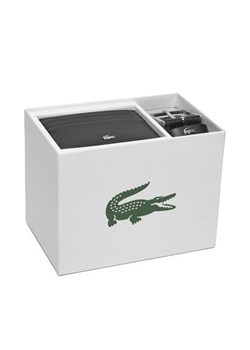 Zestaw etui na karty i pasek Lacoste RC4092 Czarny ze sklepu eobuwie.pl w kategorii Portfele męskie - zdjęcie 186810020
