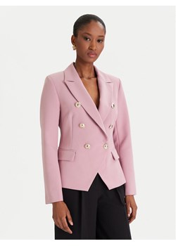 Rinascimento Marynarka CFC0126227003 Różowy Slim Fit ze sklepu MODIVO w kategorii Marynarki damskie - zdjęcie 186811042