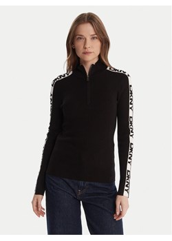 DKNY Sweter P5MSAY01 Czarny Slim Fit ze sklepu MODIVO w kategorii Swetry damskie - zdjęcie 186811074
