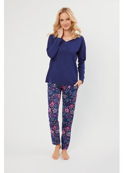 Folk piżama damska długi rękaw, długie spodnie - id: AAF-KPZ-FOLK-DDGD-03-1 - marki Italian Fashion - 186811803 Folk piżama damska długi rękaw, długie spodnie ze sklepu italianfashion w kategorii Piżamy damskie - zdjęcie 186811803