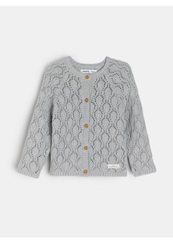 Sinsay - Bawełniany sweter z ozdobnymi guzikami - szary ze sklepu Sinsay w kategorii Bluzy i swetry - zdjęcie 186812494