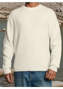Sinsay - Sweter basic - kremowy ze sklepu Sinsay w kategorii Swetry męskie - zdjęcie 186812510