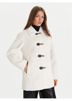 Morgan Kożuch 252-GSIXTY Beżowy Loose Fit - id: 0000305581181 - marki Morgan - 186812901 Morgan Kożuch 252-GSIXTY Beżowy Loose Fit ze sklepu MODIVO w kategorii Kożuchy - zdjęcie 186812901