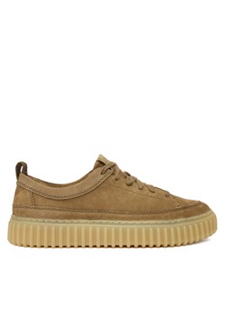 Clarks Sneakersy Torhill Lace 26184418 Brązowy ze sklepu MODIVO w kategorii Buty sportowe męskie - zdjęcie 186812934