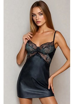 Zmysłowa koszulka nocna z fiszbinami damska Astrida, Kolor czarny, Rozmiar S/M, Passion - id: 174885 - marki Passion - 186813610 Zmysłowa koszulka nocna z fiszbinami damska Astrida, Kolor czarny, Rozmiar S/M, Passion ze sklepu Intymna w kategorii Koszule nocne - zdjęcie 186813610