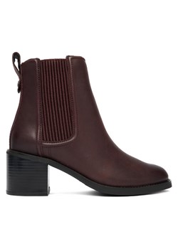 Botki Clarks Chamberly Top 26182864 Bordowy ze sklepu eobuwie.pl w kategorii Botki - zdjęcie 186814110