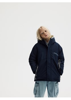 Reserved - Kurtka snowboardowa - granatowy ze sklepu Reserved w kategorii Kurtki chłopięce - zdjęcie 186816774