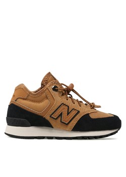 Sneakersy New Balance PV574HXB Brązowy ze sklepu eobuwie.pl w kategorii Buty zimowe dziecięce - zdjęcie 186818042