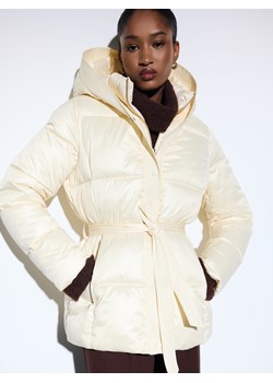Mohito - Pikowana kurtka - beżowy ze sklepu Mohito w kategorii Kurtki damskie - zdjęcie 186818484