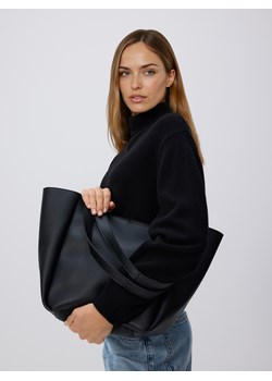 Reserved - Torebka shopper - czarny - id: 602FC-99X - marki Reserved - 186818931 Reserved - Torebka shopper - czarny ze sklepu Reserved w kategorii Torby Shopper bag - zdjęcie 186818931