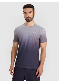 Męska koszulka treningowa 4F 4FRAW25TFTSM2081 - czarna ze sklepu Sportstylestory.com w kategorii T-shirty męskie - zdjęcie 186819452