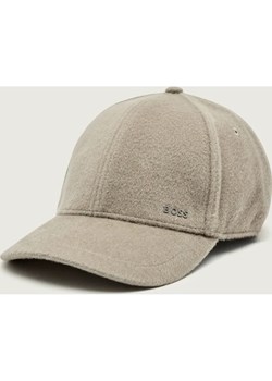 BOSS BLACK Wełniana bejsbolówka Zed-WO-PW | z dodatkiem jedwabiu ze sklepu Gomez Fashion Store w kategorii Czapki z daszkiem męskie - zdjęcie 186820291