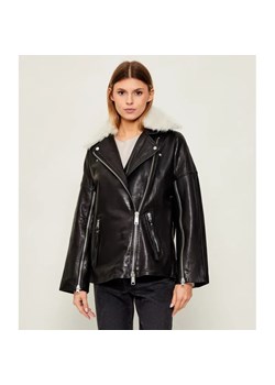 All Saints Skórzana ramoneska VENDRA | shearling ze sklepu Gomez Fashion Store w kategorii Kurtki damskie - zdjęcie 186820310