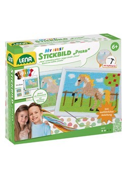 LENA Zestaw kreatywny &quot;Stickbild - Pferd&quot; - 6+ ze sklepu Limango Polska w kategorii Zabawki - zdjęcie 186820404