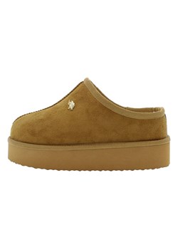 U.S. Polo Assn. Kapcie w kolorze jasnobrązowym ze sklepu Limango Polska w kategorii Kapcie damskie - zdjęcie 186820762