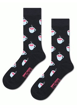 Happy Socks Skarpety &quot;Hot Cup&quot; w kolorze czarno-błękitnym ze sklepu Limango Polska w kategorii Skarpetki męskie - zdjęcie 186820800