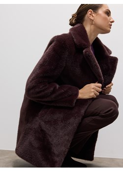 Mohito - Sztuczne futro - ciemnobrązowy - id: 387HR-89X - marki Mohito - 186821130 Mohito - Sztuczne futro - ciemnobrązowy ze sklepu Mohito w kategorii Futra damskie - zdjęcie 186821130