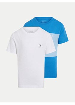 Calvin Klein Jeans Komplet t-shirtów Color Block IB0IB02441 Kolorowy Regular Fit ze sklepu MODIVO w kategorii T-shirty chłopięce - zdjęcie 186821791