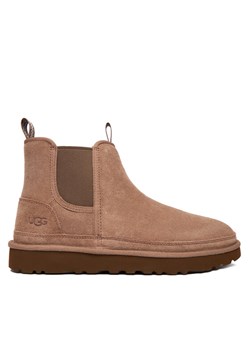 Ugg Śniegowce M Neumel Chelsea 1121644 Beżowy ze sklepu MODIVO w kategorii Buty zimowe męskie - zdjęcie 186821894