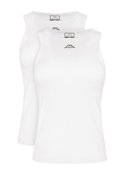 Kappa Komplet topów Logo Benny 322565W Biały Regular Fit ze sklepu MODIVO w kategorii Bluzki damskie - zdjęcie 186821963