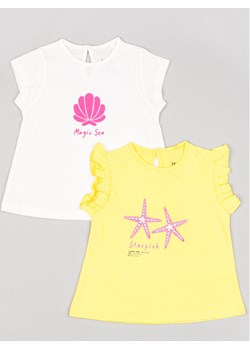 Zippy Komplet t-shirtów ZBGAP0303 23014 Kolorowy Regular Fit ze sklepu MODIVO w kategorii Bluzki dziewczęce - zdjęcie 186822062