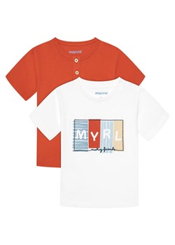 Mayoral Komplet t-shirtów 1060 Kolorowy Regular Fit ze sklepu MODIVO w kategorii Kaftaniki i bluzki - zdjęcie 186822130