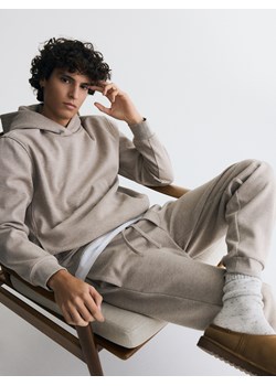 Reserved - Bluza regular z kapturem - beżowy - id: 8107H-08M - marki Reserved - 186825151 Reserved - Bluza regular z kapturem - beżowy ze sklepu Reserved w kategorii Bluzy męskie - zdjęcie 186825151