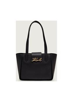Karl Lagerfeld Skórzana torebka na ramię k/signature ze sklepu Gomez Fashion Store w kategorii Torby Shopper bag - zdjęcie 186825900