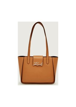 Karl Lagerfeld Skórzana torebka na ramię k/signature ze sklepu Gomez Fashion Store w kategorii Torby Shopper bag - zdjęcie 186825902
