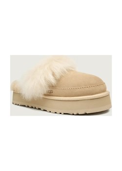 UGG Ocieplane mule W DISQUETTE CHALET| shearling | zamsz | z dodatkiem wełny ze sklepu Gomez Fashion Store w kategorii Kapcie damskie - zdjęcie 186825911