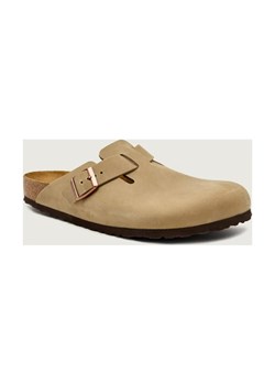 Birkenstock Skórzane mule BOSTON | narrow fit ze sklepu Gomez Fashion Store w kategorii Klapki damskie - zdjęcie 186825931