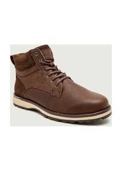 Tommy Hilfiger Skórzane buty wysokie CORPORATE ze sklepu Gomez Fashion Store w kategorii Buty zimowe męskie - zdjęcie 186825942