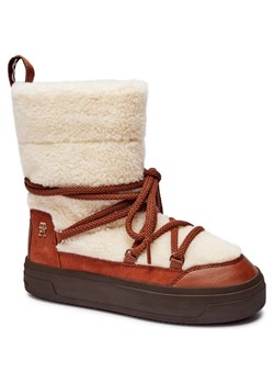 Tommy Hilfiger Skórzane śniegowce shearling ze sklepu Gomez Fashion Store w kategorii Śniegowce damskie - zdjęcie 186826043