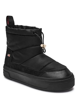 Tommy Hilfiger Śniegowce Flag Nylon Mini Snowboot | z dodatkiem skóry ze sklepu Gomez Fashion Store w kategorii Śniegowce damskie - zdjęcie 186826050