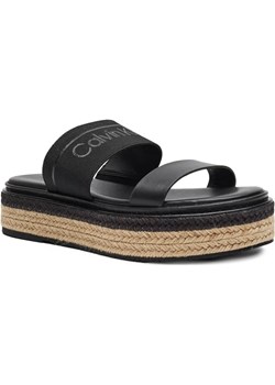 Calvin Klein Skórzane klapki ze sklepu Gomez Fashion Store w kategorii Klapki damskie - zdjęcie 186826121