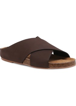 Alohas Skórzane klapki ze sklepu Gomez Fashion Store w kategorii Klapki damskie - zdjęcie 186826150