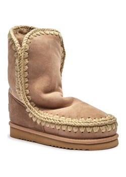 MOU Skórzane śniegowce Eskimo 24 | z dodatkiem wełny ze sklepu Gomez Fashion Store w kategorii Śniegowce damskie - zdjęcie 186826180