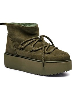 INUIKII Śniegowce CLASSIC LOW PLATFORM | zamsz ze sklepu Gomez Fashion Store w kategorii Śniegowce damskie - zdjęcie 186826212