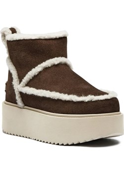 INUIKII Skórzane śniegowce Inuikii X Coccinelle Classic Low Shearling | z dodatkiem wełny ze sklepu Gomez Fashion Store w kategorii Śniegowce damskie - zdjęcie 186826270