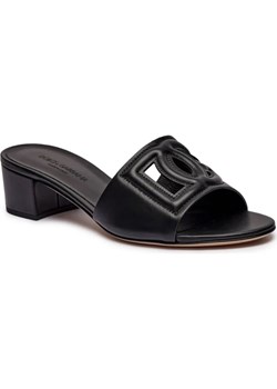 Dolce & Gabbana Skórzane klapki ze sklepu Gomez Fashion Store w kategorii Klapki damskie - zdjęcie 186826274