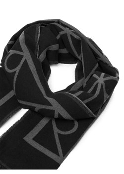 Szalik Calvin Klein LV04D8061 Szary ze sklepu eobuwie.pl w kategorii Szaliki i chusty damskie - zdjęcie 187041360