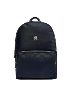 Plecak Tommy Hilfiger Poppy Th Backpack AW0AW15641 Granatowy ze sklepu eobuwie.pl w kategorii Plecaki - zdjęcie 187041372