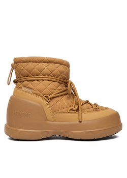 Śniegowce Moon Boot Mb Mezzaluna Quilted Mid Wp 80D2500020 Brązowy ze sklepu eobuwie.pl w kategorii Śniegowce damskie - zdjęcie 187041384