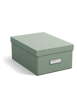 BigsoBox Pudełko w kolorze zielonym - 22,5 x 13,5 x 31,5 cm ze sklepu Limango Polska w kategorii Pojemniki kuchenne - zdjęcie 187043012
