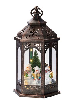 Marksljöd Lampion LED "Rolf" w kolorze brązowym - wys. 33 cm - id: 17823967 - marki Marksljöd - 187043272 Marksljöd Lampion LED "Rolf" w kolorze brązowym - wys. 33 cm ze sklepu Limango Polska w kategorii Oświetlenie - zdjęcie 187043272