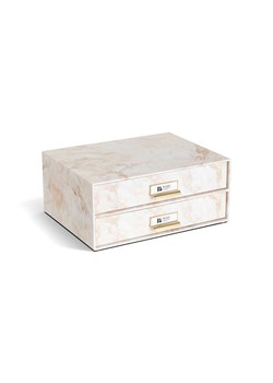 BigsoBox Pudełko &quot;Birger&quot; w kolorze beżowym z szufladami - DIN A4 ze sklepu Limango Polska w kategorii Akcesoria biurowe - zdjęcie 187043522